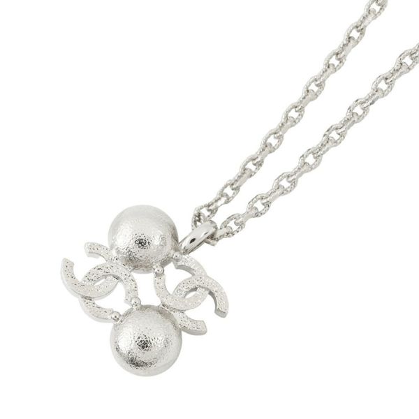 シャネル ネックレス ココマーク フェイクパール ラインストーン I25S ABF723 CHANEL アクセサリー