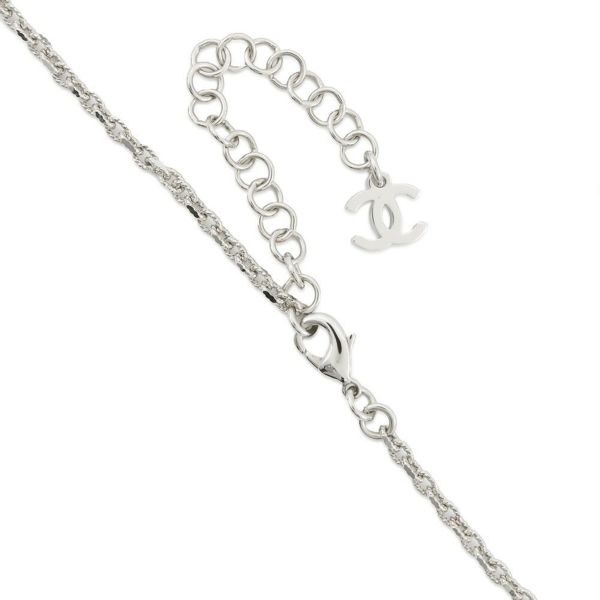 シャネル ネックレス ココマーク フェイクパール ラインストーン I25S ABF723 CHANEL アクセサリー