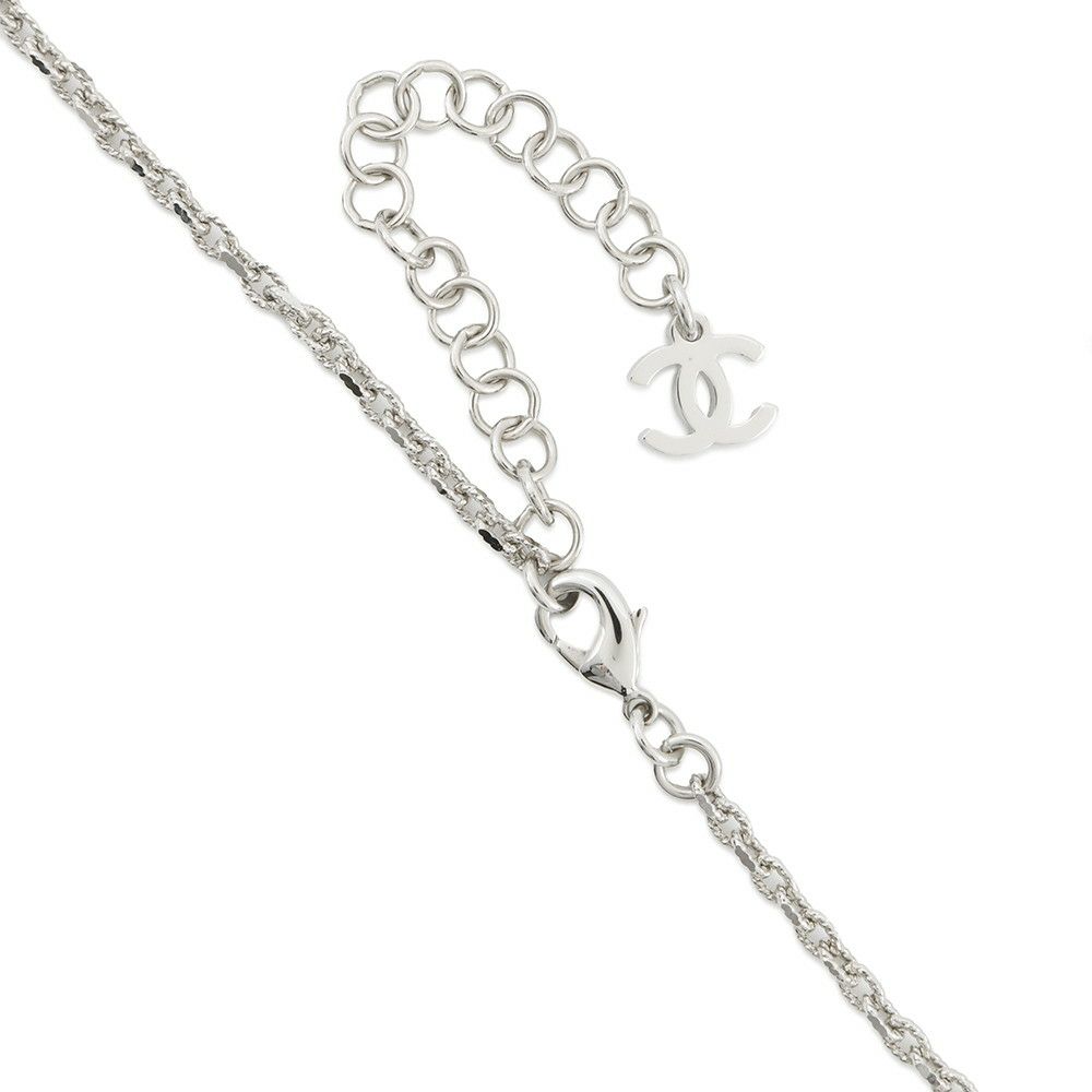 シャネル ネックレス ココマーク フェイクパール ラインストーン I25S ABF723 CHANEL アクセサリー