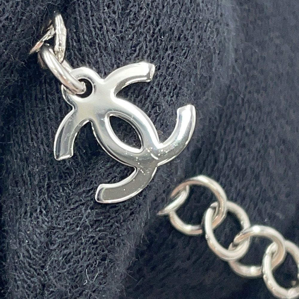 シャネル ネックレス ココマーク フェイクパール ラインストーン I25S ABF723 CHANEL アクセサリー