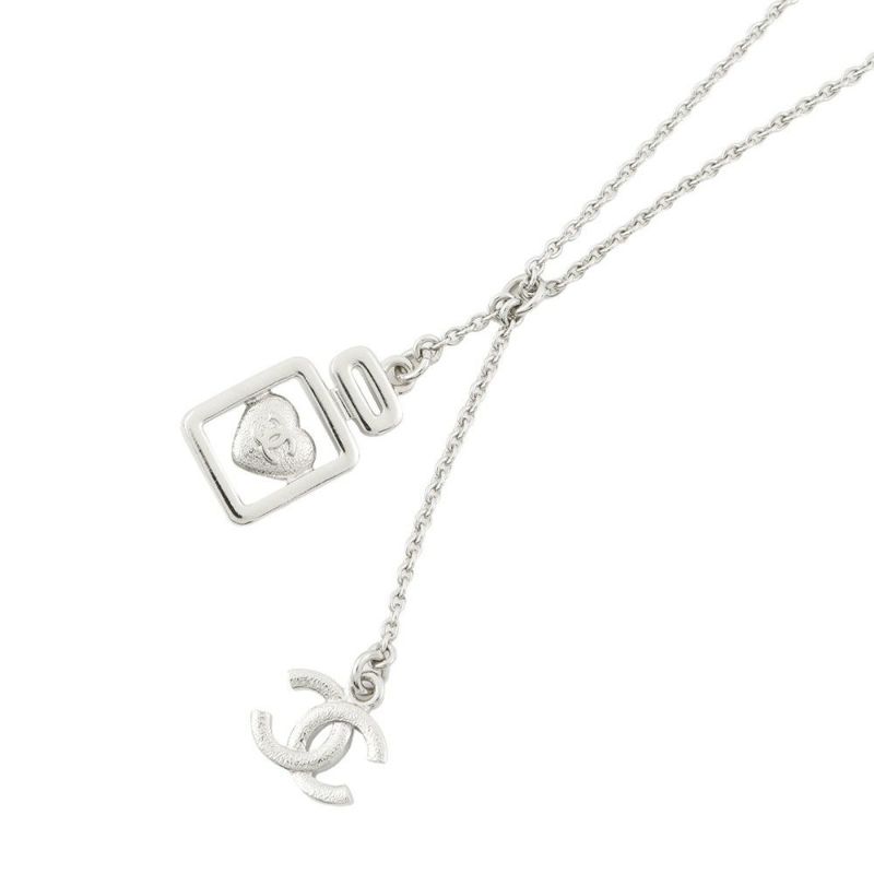 シャネル ネックレス ココマーク 香水モチーフ ラインストーン B25P ABF506 CHANEL アクセサリー