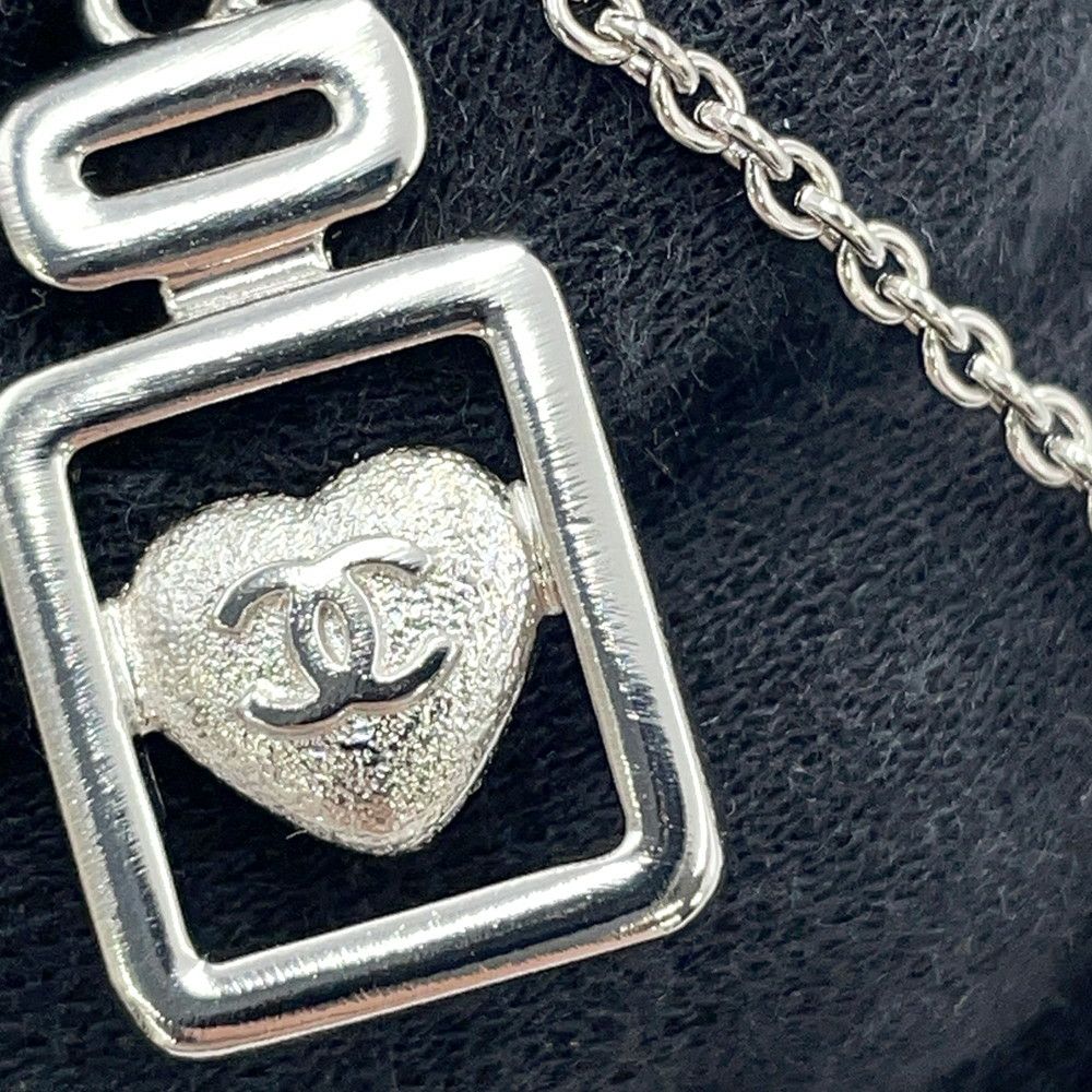 シャネル ネックレス ココマーク 香水モチーフ ラインストーン B25P ABF506 CHANEL アクセサリー