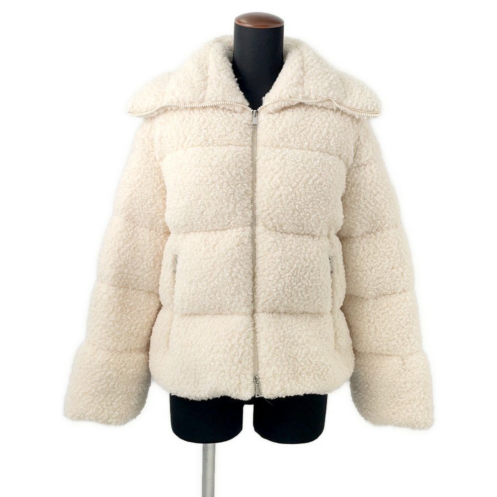 モンクレール ダウンジャケット BARBOT フェイクファー H20931A00014 レディースサイズ00 MONCLER