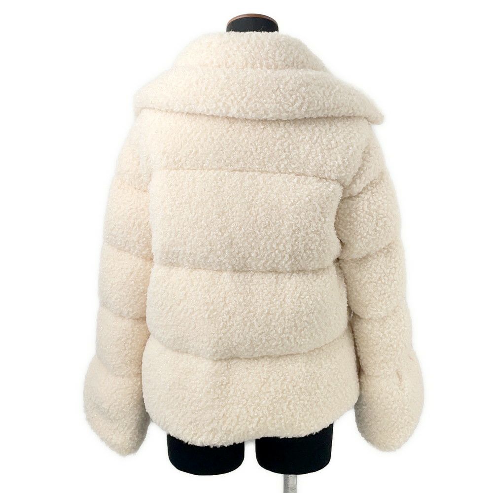 モンクレール ダウンジャケット BARBOT フェイクファー H20931A00014 レディースサイズ00 MONCLER