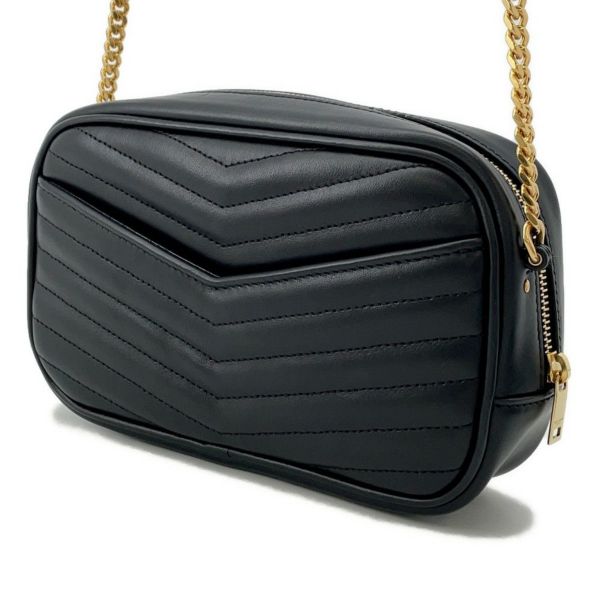 サンローランパリ ショルダーバッグ ルー ミニバッグ カーフレザー 748849 SAINT LAURENT PARIS 黒