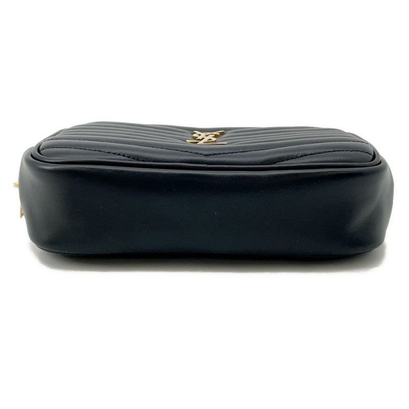 サンローランパリ ショルダーバッグ ルー ミニバッグ カーフレザー 748849 SAINT LAURENT PARIS 黒