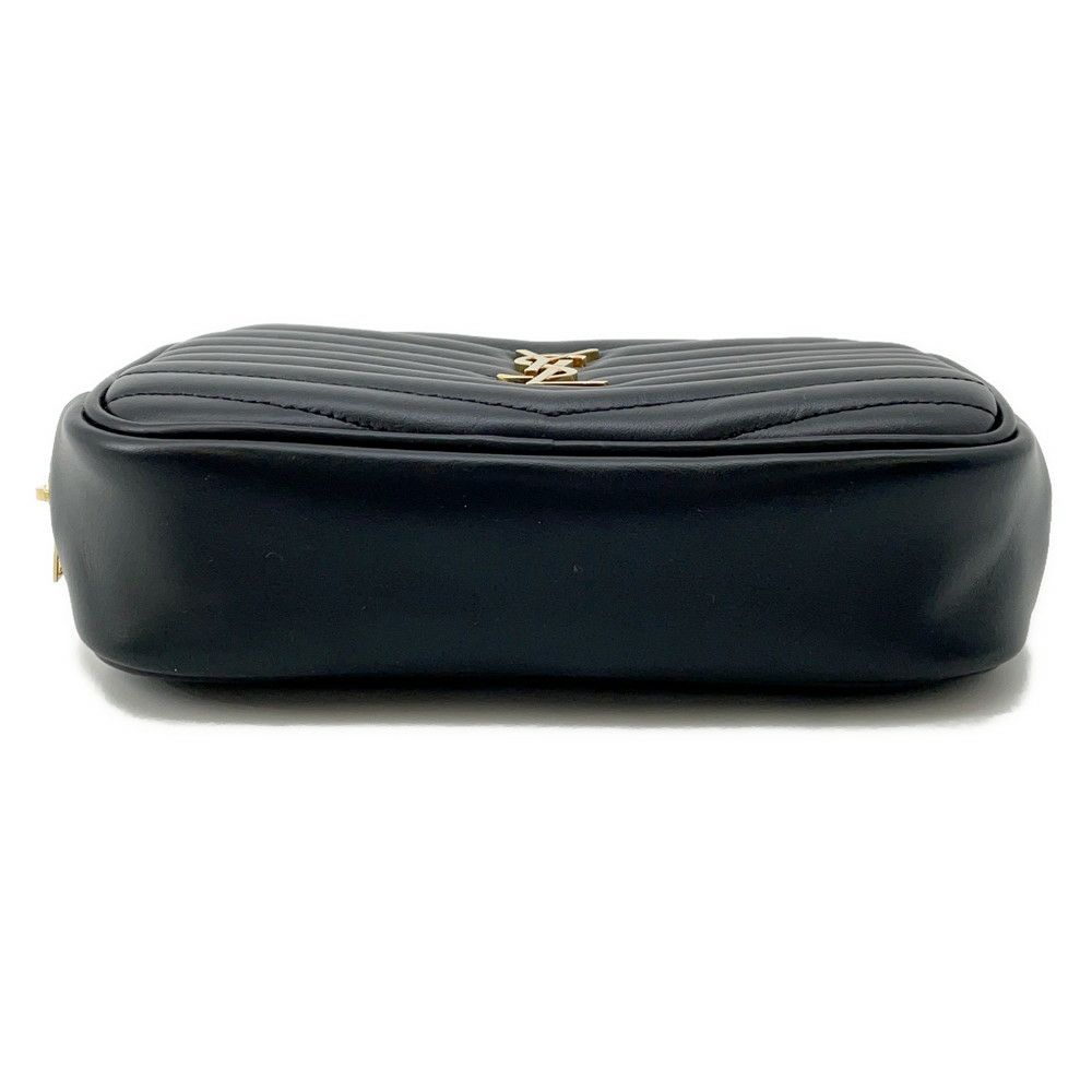 サンローランパリ ショルダーバッグ ルー ミニバッグ カーフレザー 748849 SAINT LAURENT PARIS 黒