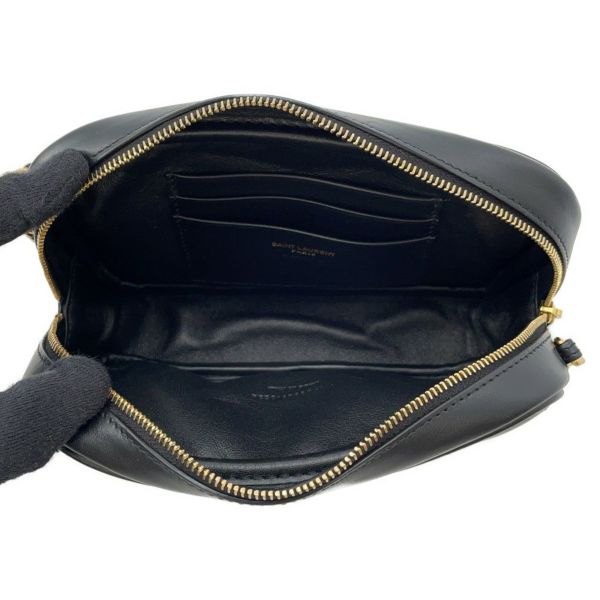 サンローランパリ ショルダーバッグ ルー ミニバッグ カーフレザー 748849 SAINT LAURENT PARIS 黒