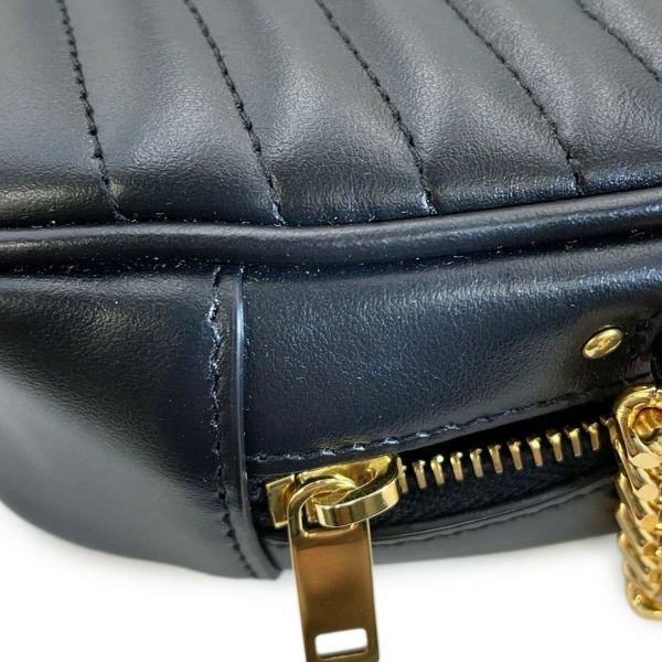 サンローランパリ ショルダーバッグ ルー ミニバッグ カーフレザー 748849 SAINT LAURENT PARIS 黒