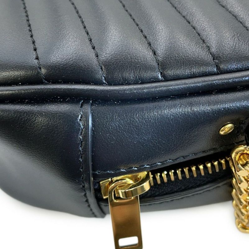 サンローランパリ ショルダーバッグ ルー ミニバッグ カーフレザー 748849 SAINT LAURENT PARIS 黒