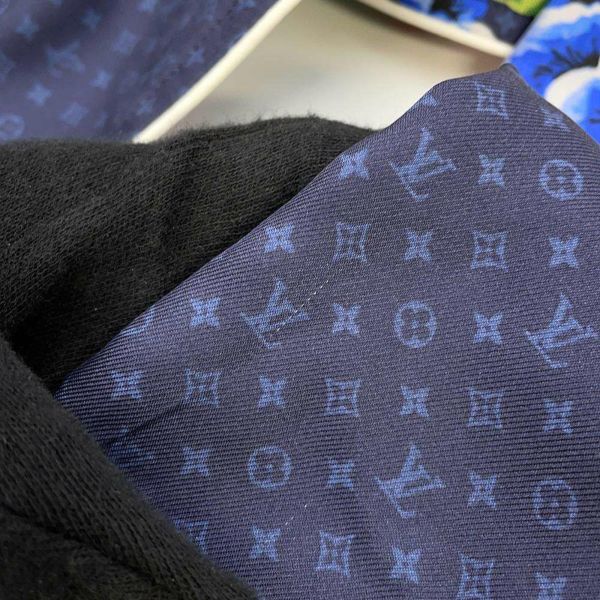 ルイヴィトン 長袖シャツ シルク 花柄 パジャマ風シャツ レディースサイズ38 LOUIS VUITTON 長袖