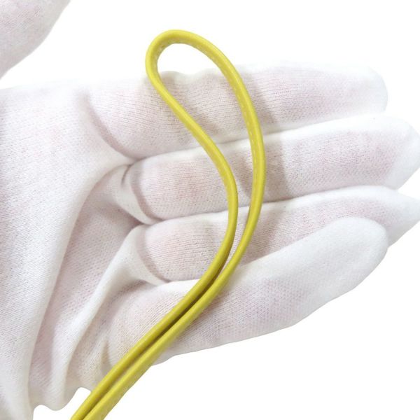 エルメス バッグチャーム ロデオPM ヴェールフィズ/ライム/ニューホワイト ラムスキン B刻印 HERMES チャーム オーナメント