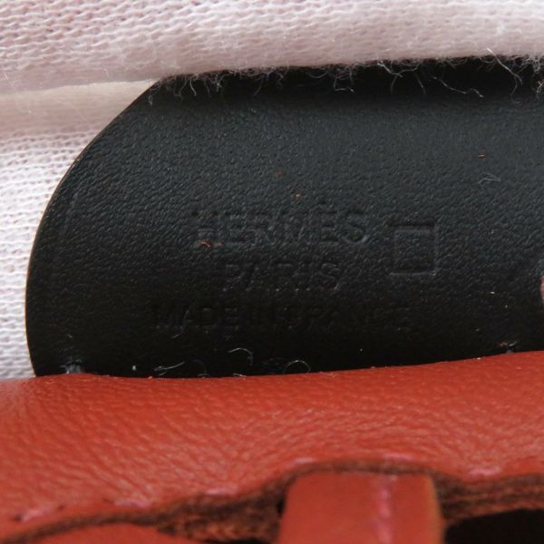 エルメス バッグチャーム ロデオPM ペガサス タッチ シエンヌ/ブラック ラムスキン/アリゲータマット HERMES チャーム オーナメント