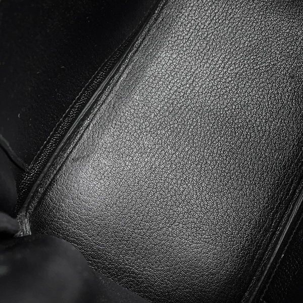 エルメス バーキン25 ブラック/ゴールド金具 トゴ U刻印 HERMES Birkin ハンドバッグ 黒