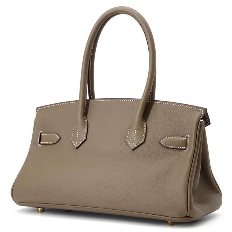 エルメス ショルダーバーキン29 エトゥープ/ゴールド金具 エバーカラー K刻印 HERMES Birkin