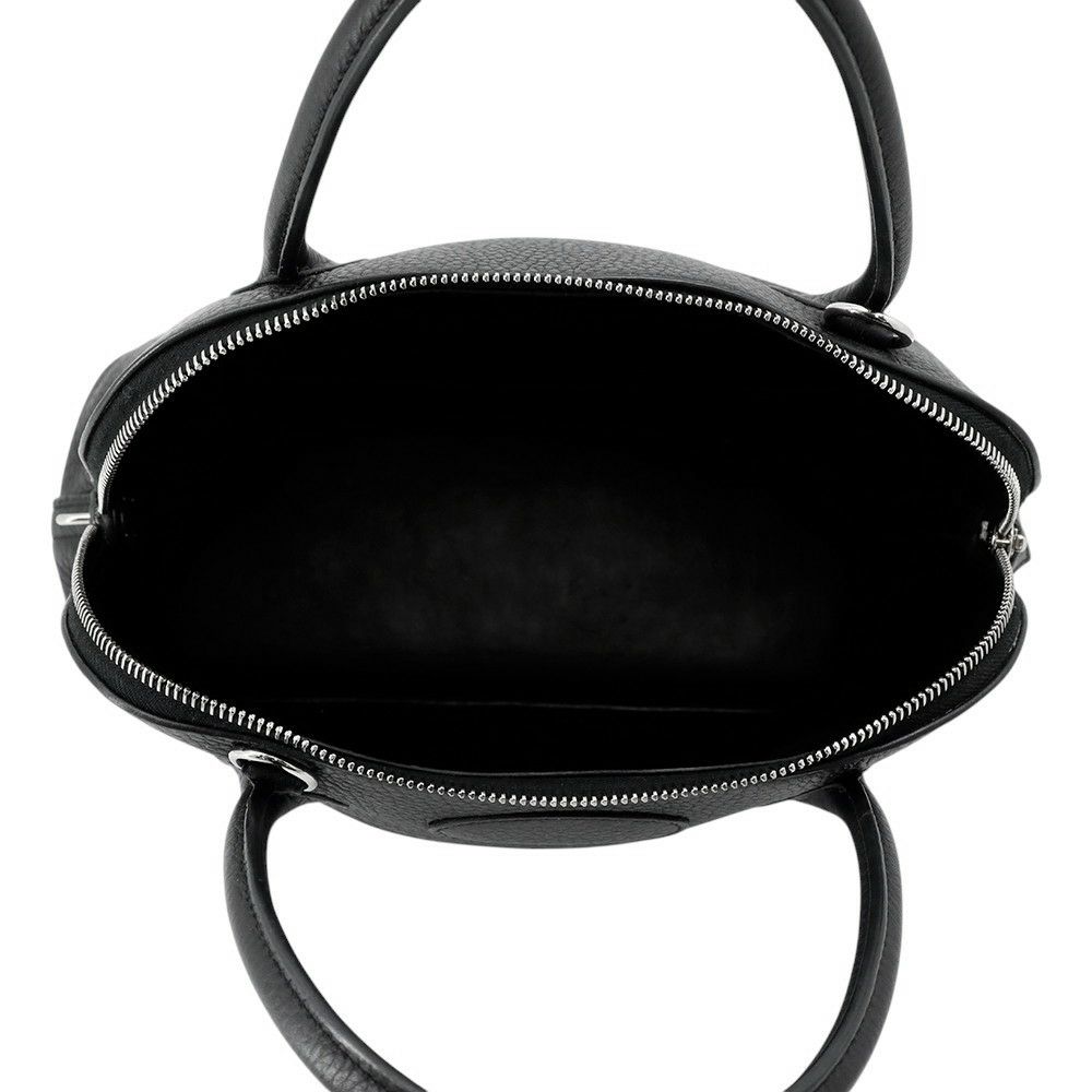 エルメス ハンドバッグ ボリード31 ブラック/シルバー金具 トリヨンクレマンス □O刻印 2wayショルダー 黒