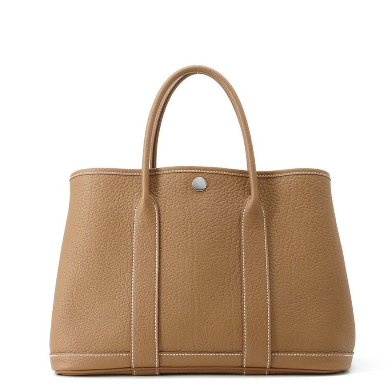 エルメス トートバッグ ガーデンパーティTPM ゴールド/シルバー金具 ネゴンダ B刻印