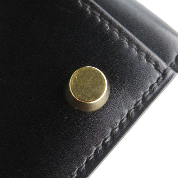 エルメス ハンドバッグ ケリー32 外縫い ブラック/ゴールド金具 ボックスカーフ □C刻印 HERMES Kelly 2wayバッグ 黒