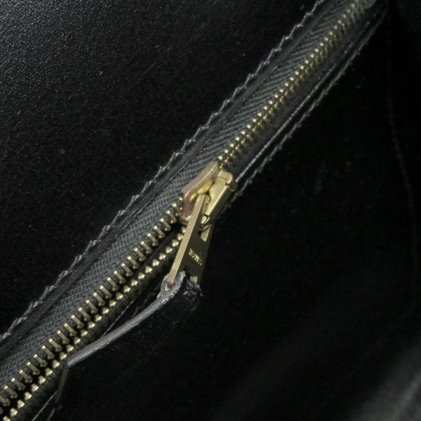 エルメス ハンドバッグ ケリー32 外縫い ブラック/ゴールド金具 ボックスカーフ □C刻印 HERMES Kelly 2wayバッグ 黒