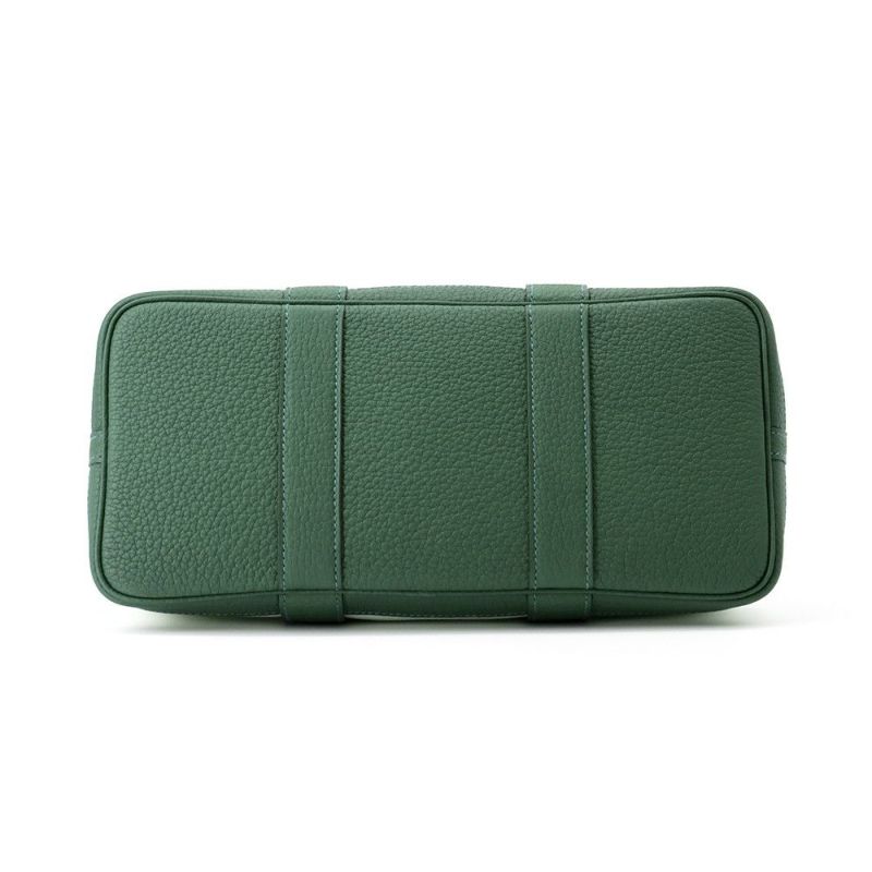 エルメス ガーデンパーティTPM ヴェールペパーミント/ヴェールモワイヤン/シルバー金具 トワルミリタリー/ネゴンダ W刻印