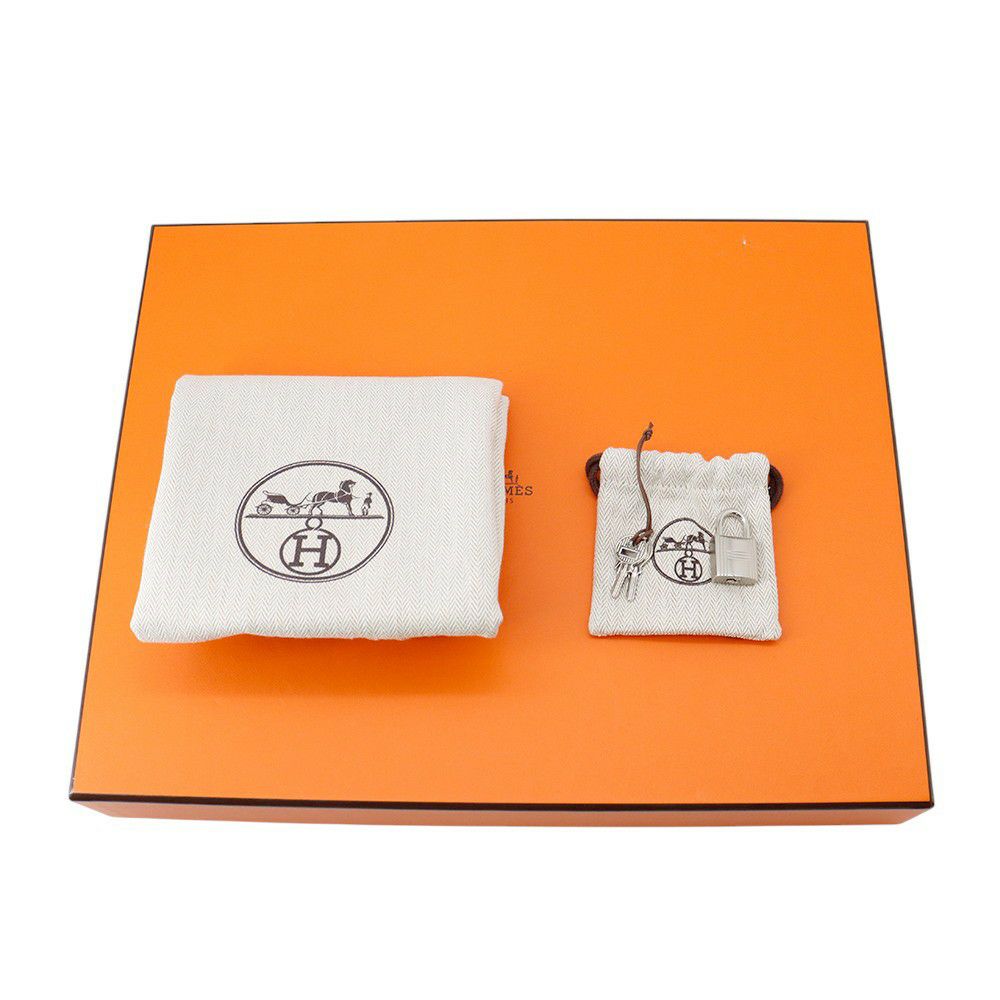 エルメス ハンドバッグ ピコタンロックMM べトン/シルバー金具 トリヨンクレマンス K刻印 HERMES トートバッグ