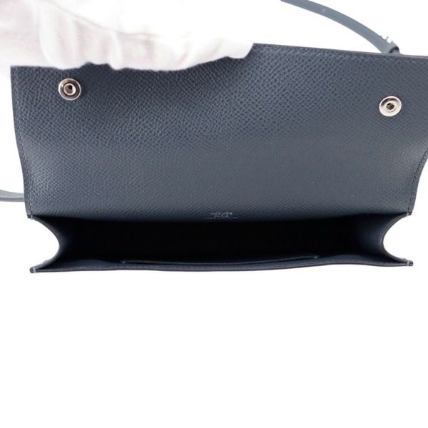 エルメス ショルダーウォレット ナップ トゥーゴー グリミスティ/シルバー金具 エプソン K刻印