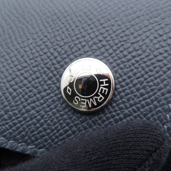 エルメス ショルダーウォレット ナップ トゥーゴー グリミスティ/シルバー金具 エプソン K刻印