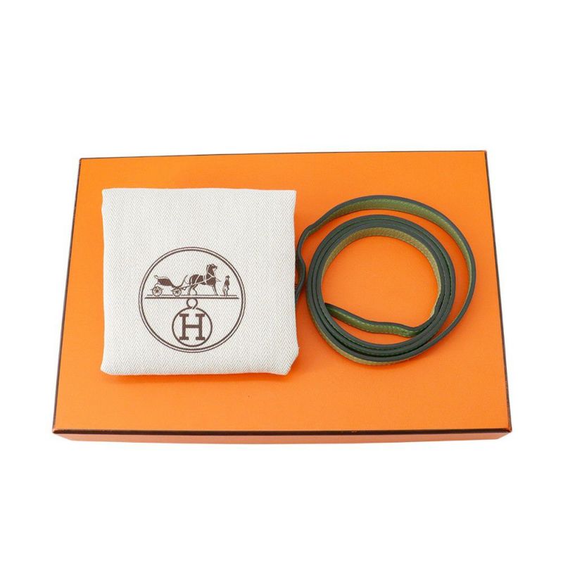 エルメス ハンドバッグ アルザン25 ヴェールクリケット/シルバー金具 エバーカラー U刻印 2wayショルダー