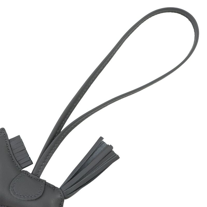 エルメス バッグチャーム ロデオ PM アルドワーズ ラムスキン W刻印 HERMES チャーム