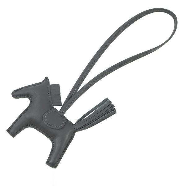 エルメス バッグチャーム ロデオ PM アルドワーズ ラムスキン W刻印 HERMES チャーム