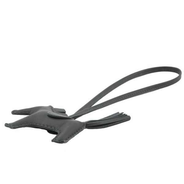 エルメス バッグチャーム ロデオ PM アルドワーズ ラムスキン W刻印 HERMES チャーム