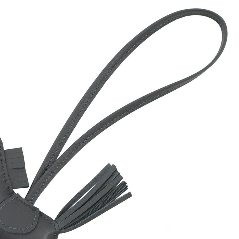 エルメス バッグチャーム ロデオ PM アルドワーズ ラムスキン W刻印 HERMES チャーム