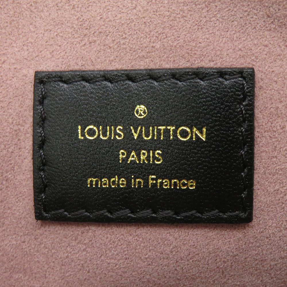 ルイヴィトン ショルダーバッグ モノグラム・パターン/ラムレザー クッサンPM M21260 LOUIS VUITTON BAG 黒 ブラック