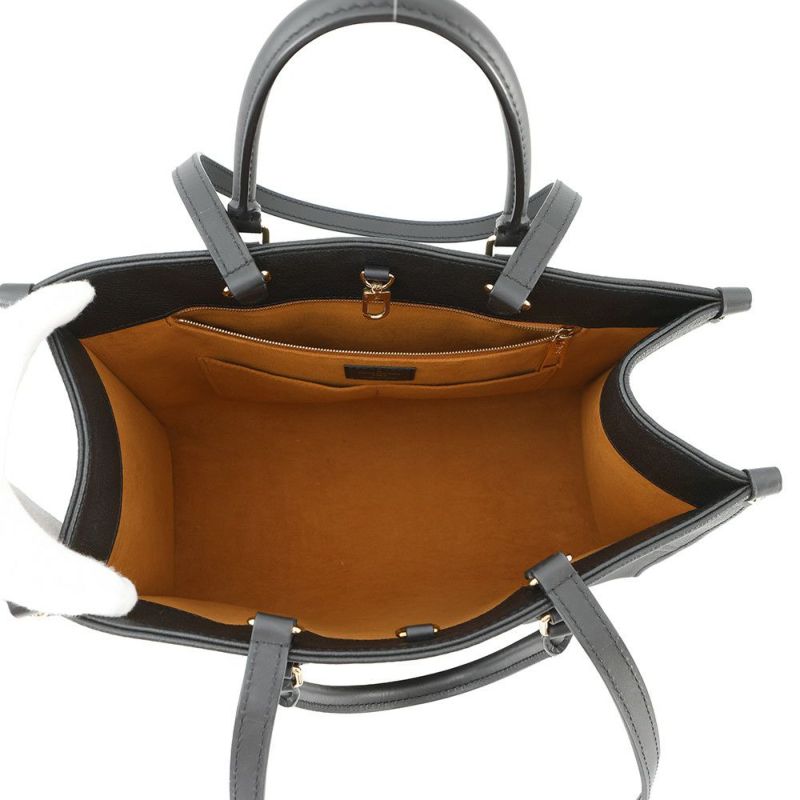 ルイヴィトン トートバッグ モノグラム・アンプラント オンザゴーMM M45595 2way ショルダーバッグ ブラック 黒