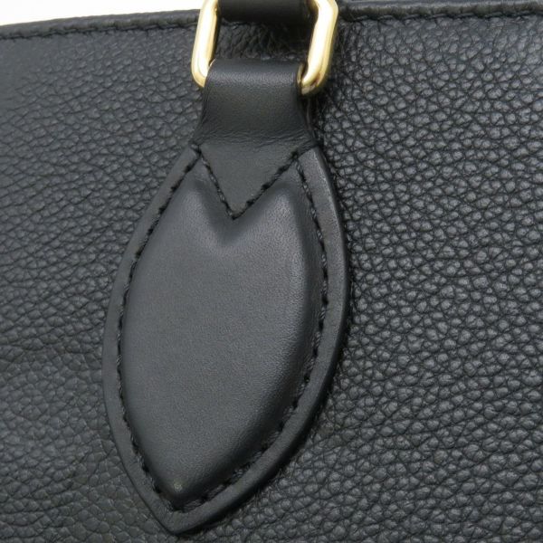 ルイヴィトン トートバッグ モノグラム・アンプラント オンザゴーMM M45595 2way ショルダーバッグ ブラック 黒