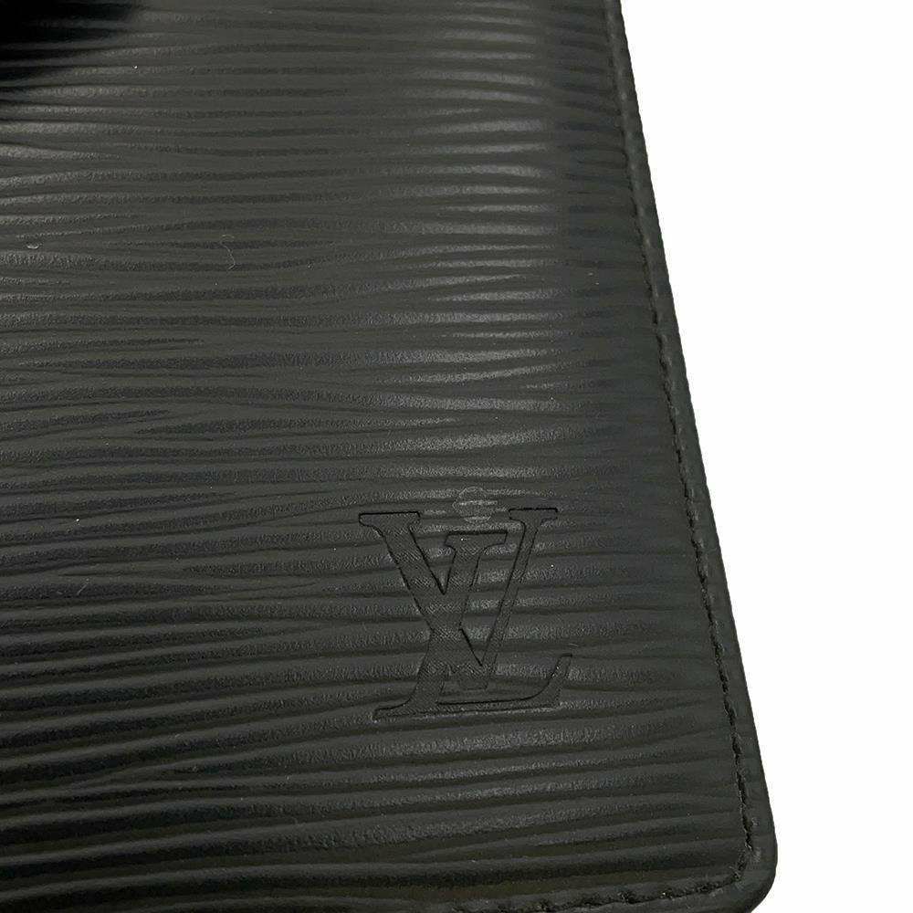 ルイヴィトン 手帳カバー エピ アジェンダ・ポッシュ R20522 LOUIS VUITTON 手帳 黒 ブラック