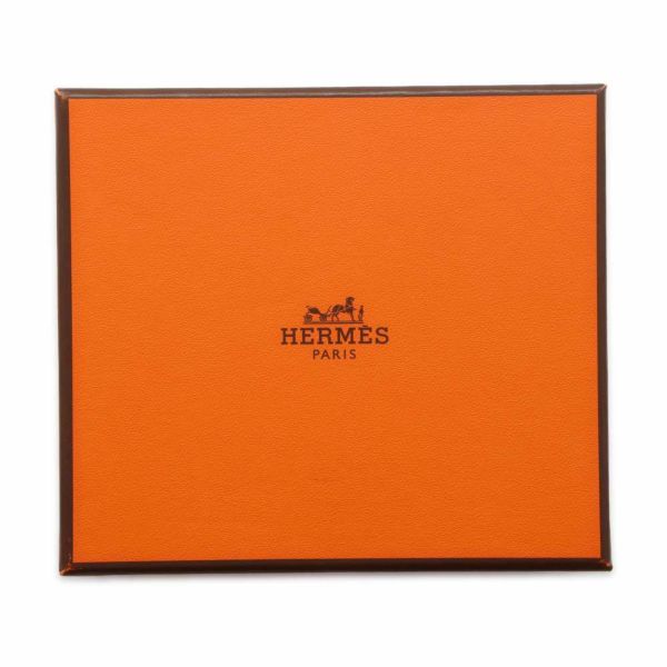 エルメス カードケース ベアン ミニ モーヴペール/シルバー金具 エプソン B刻印 HERMES 財布