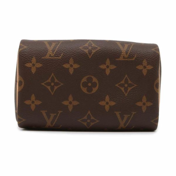 ルイヴィトン ハンドバッグ モノグラム ナノ・スピーディ M61252 LOUIS VUITTON 2WAYショルダーバッグ ミニバッグ