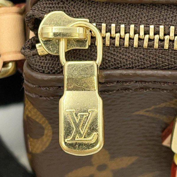 ルイヴィトン ハンドバッグ モノグラム ナノ・スピーディ M61252 LOUIS VUITTON 2WAYショルダーバッグ ミニバッグ