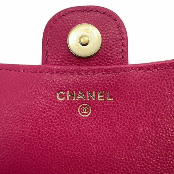 シャネル チェーンウォレット フラップ フォンケース マトラッセ ココマーク キャビアスキン AP2096 CHANEL ポシェット