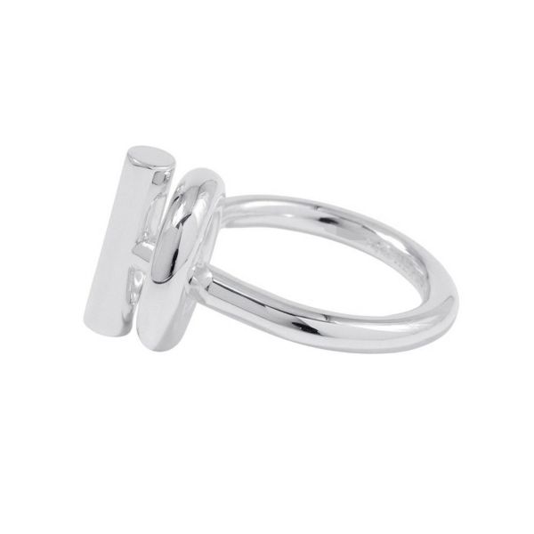 エルメス リング エシャペ MM Echapee SV925シルバー リングサイズ54 HERMES ジュエリー 指輪