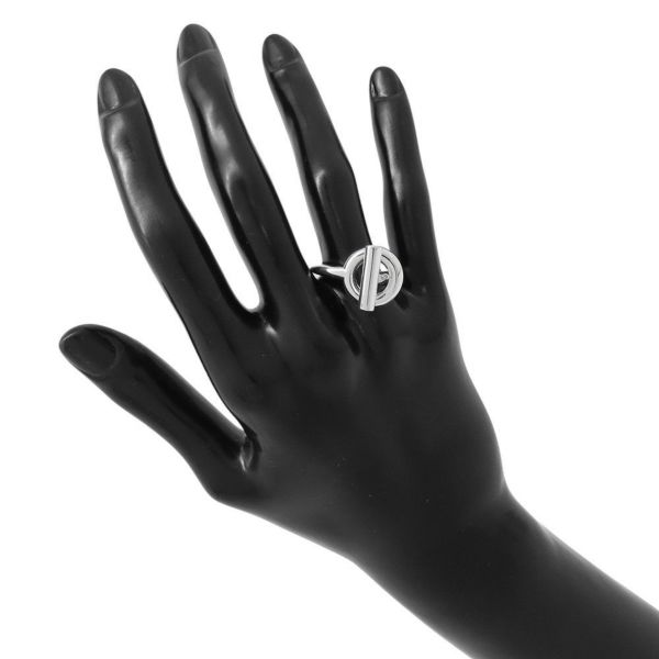 エルメス リング エシャペ MM Echapee SV925シルバー リングサイズ54 HERMES ジュエリー 指輪