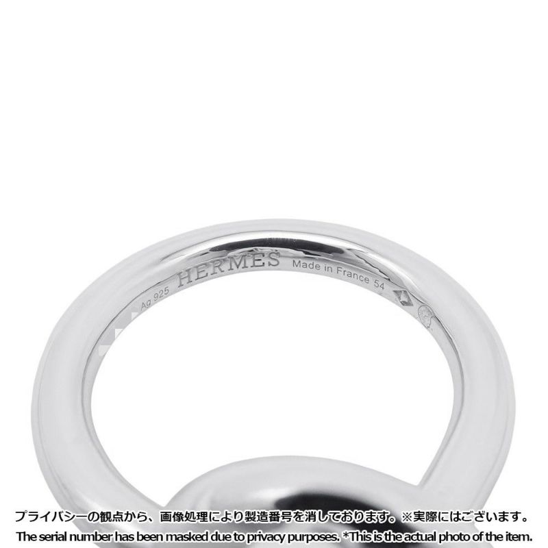 エルメス リング エシャペ MM Echapee SV925シルバー リングサイズ54 HERMES ジュエリー 指輪