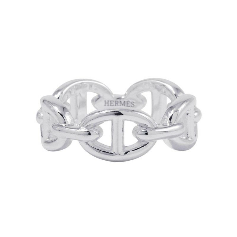 エルメス リング シェーヌダンクル アンシェネPM Enchainee SV925シルバー リングサイズ54 HERMES ジュエリー
