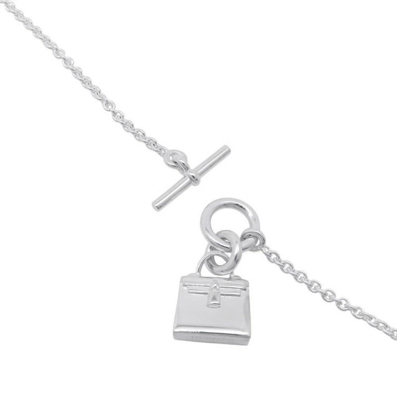 エルメス ネックレス アミュレット ケリー SV925シルバー HERMES ジュエリー ペンダント