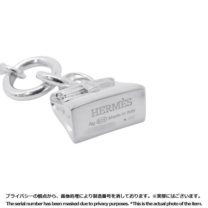 エルメス ネックレス アミュレット ケリー SV925シルバー HERMES ジュエリー ペンダント