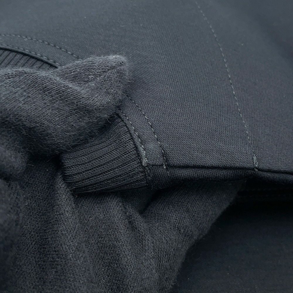 エルメス 半袖ワンピース 刺繍ポケット フレアドレス コットン レディースサイズ38 HERMES 黒 レース