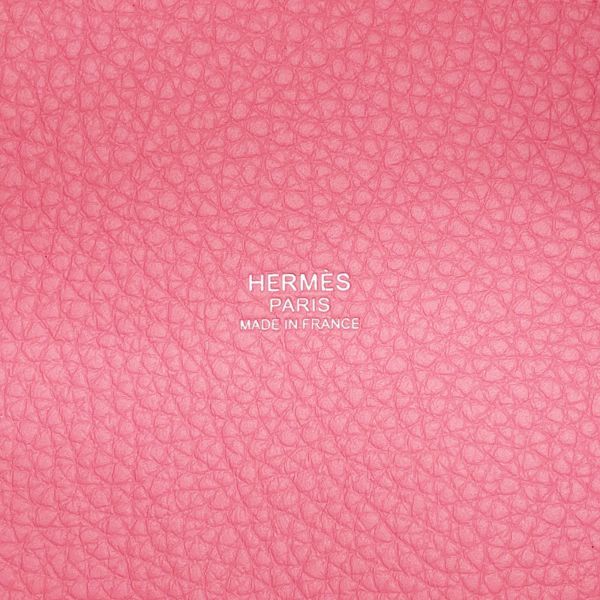 エルメス ハンドバッグ ピコタンロックPM ローズアザレ/シルバー金具 トリヨンクレマンス W刻印