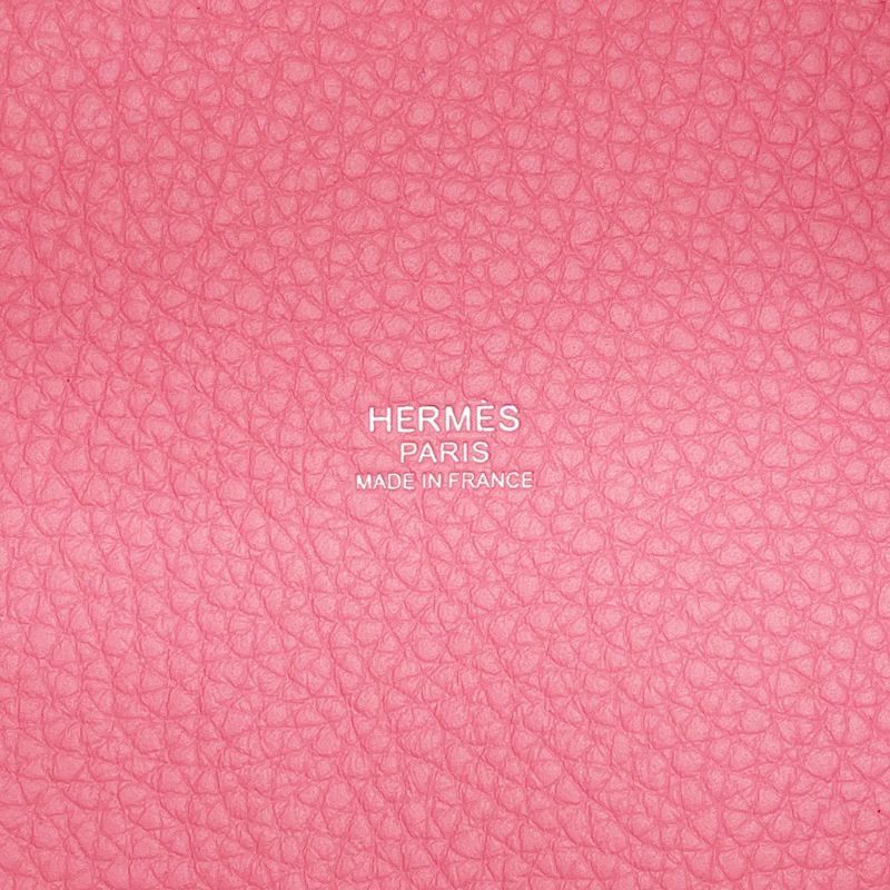 エルメス ハンドバッグ ピコタンロックPM ローズアザレ/シルバー金具 トリヨンクレマンス W刻印