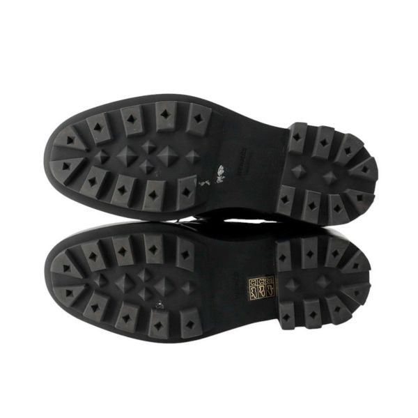 エルメス ローファー ダービー ファースト グラッセ レディースサイズ35 1/2 HERMES 靴 黒